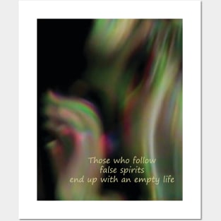 false spirits Posters and Art